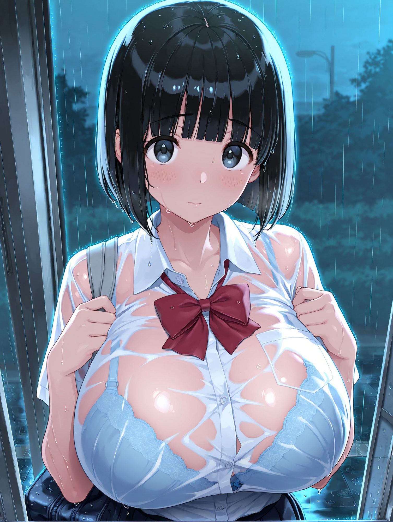 「ねぇ！赤ちゃんつくろう！」爆乳彼女が子作りしたがる。 - サンプル画像 1