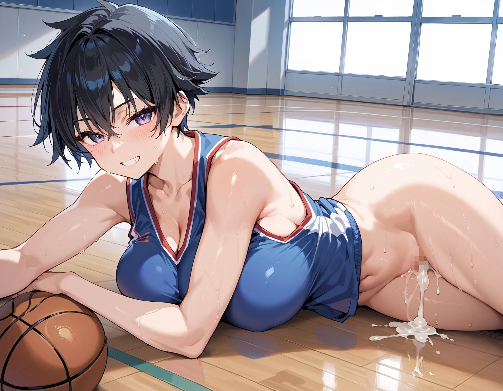 私立種付交尾学園〜ボーイッシュバスケ部員編〜 - サンプル画像 7