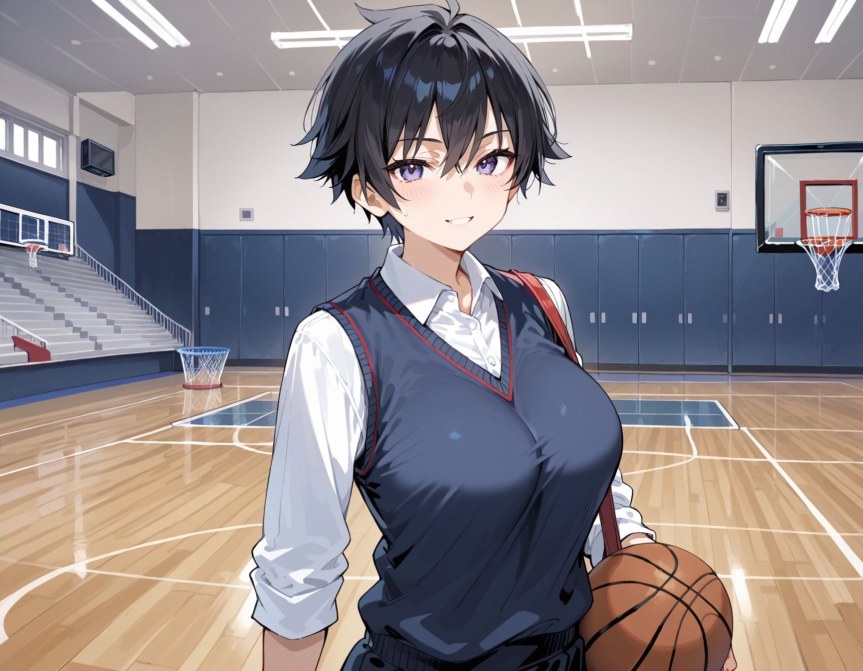 私立種付交尾学園〜ボーイッシュバスケ部員編〜 - サンプル画像 8
