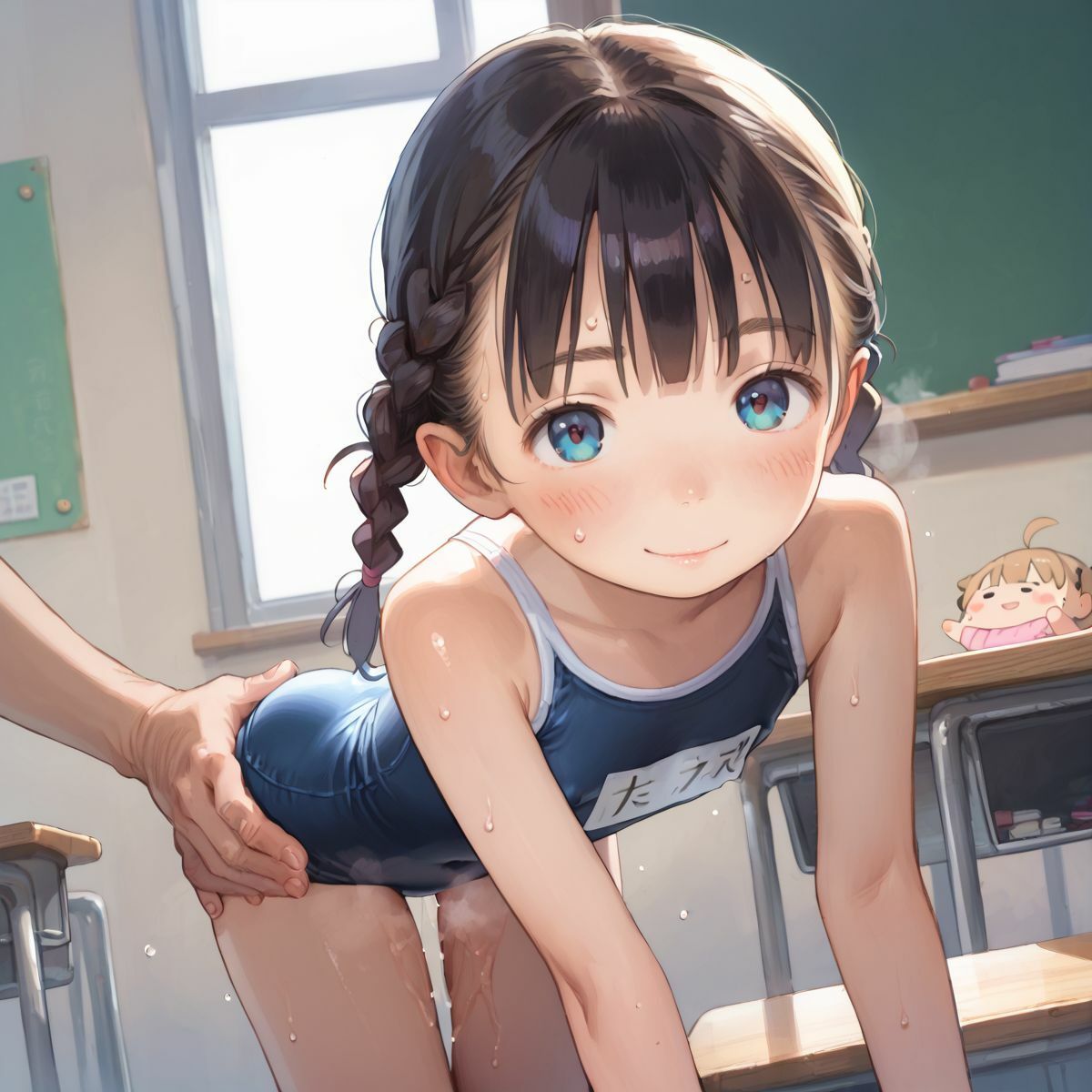 ちっぱい美少女の日常〜プールの時間〜01 - サンプル画像 3