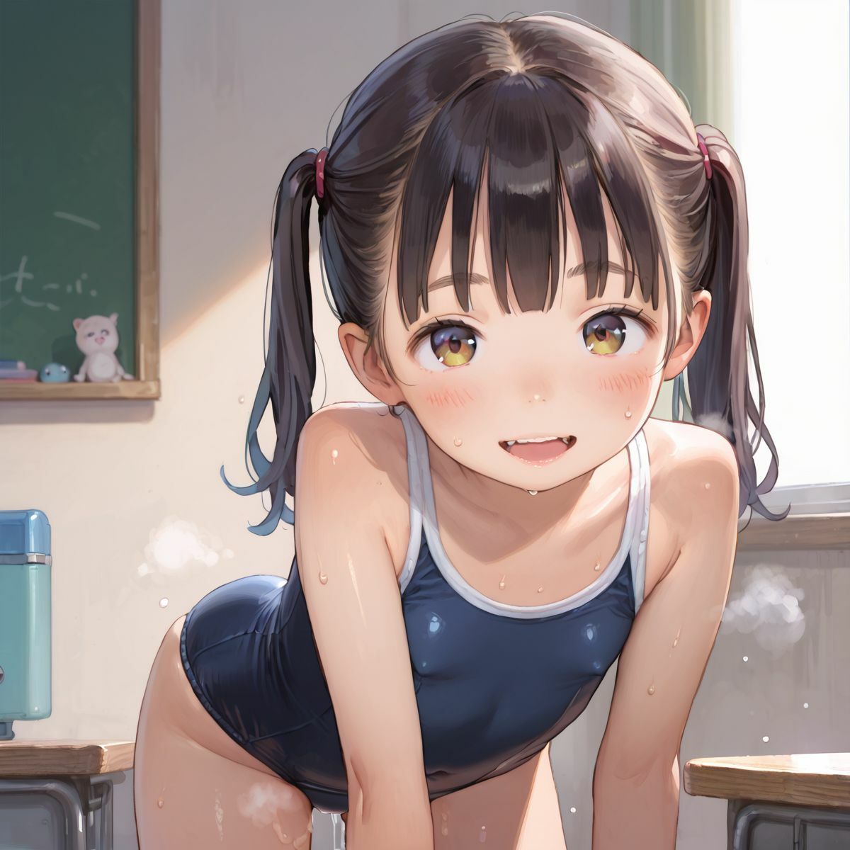 ちっぱい美少女の日常〜プールの時間〜05 - サンプル画像 8