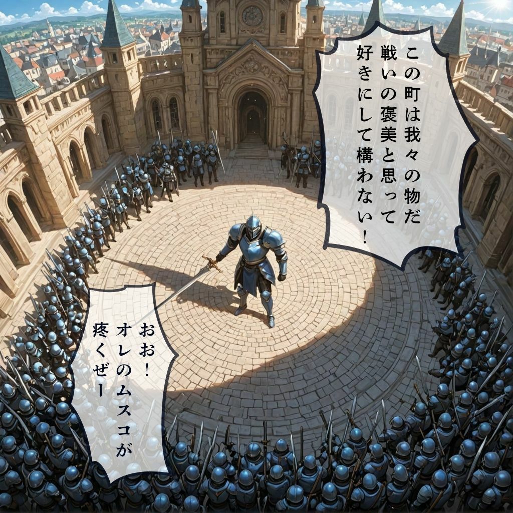 敗戦した町 - サンプル画像 2