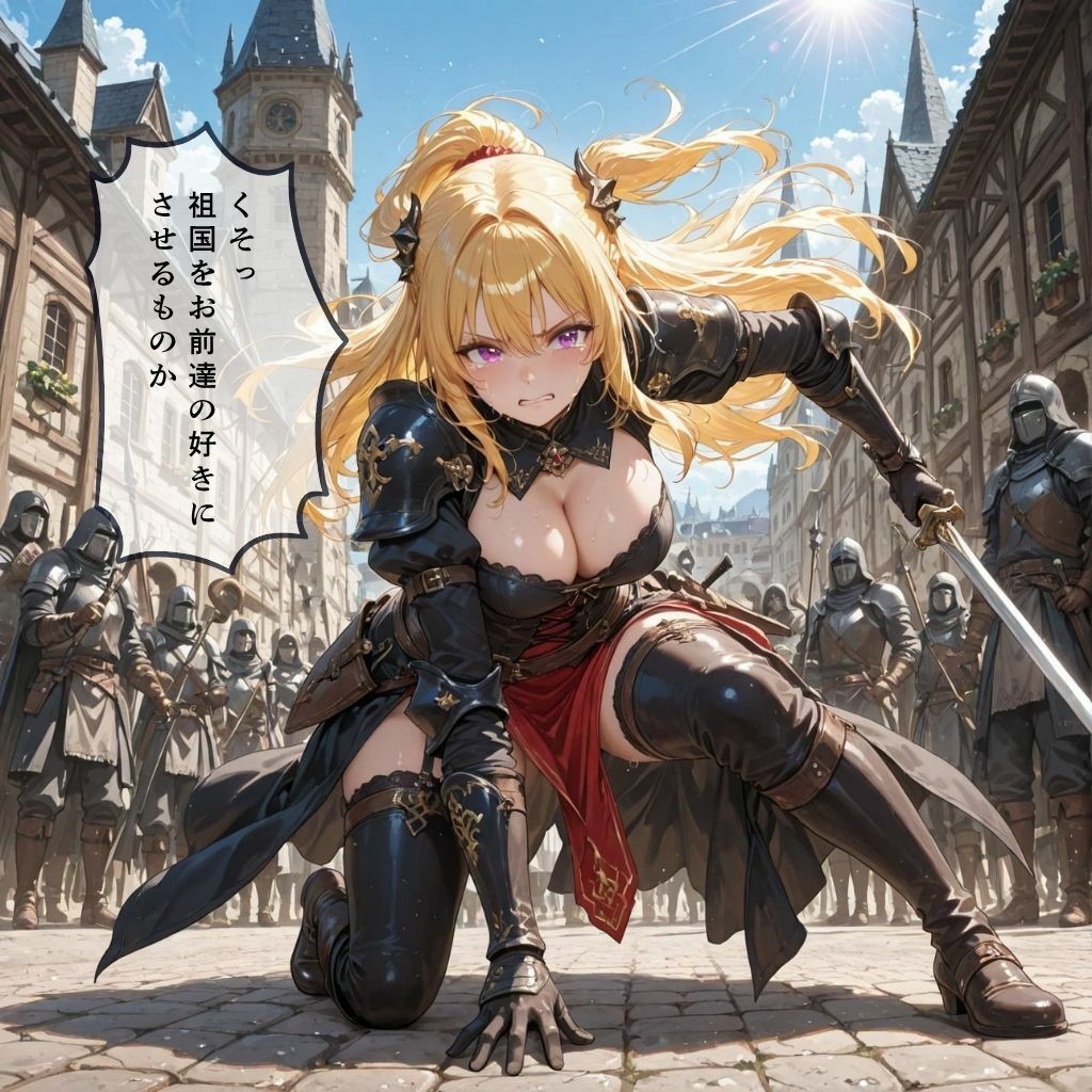 敗戦した町 - サンプル画像 3
