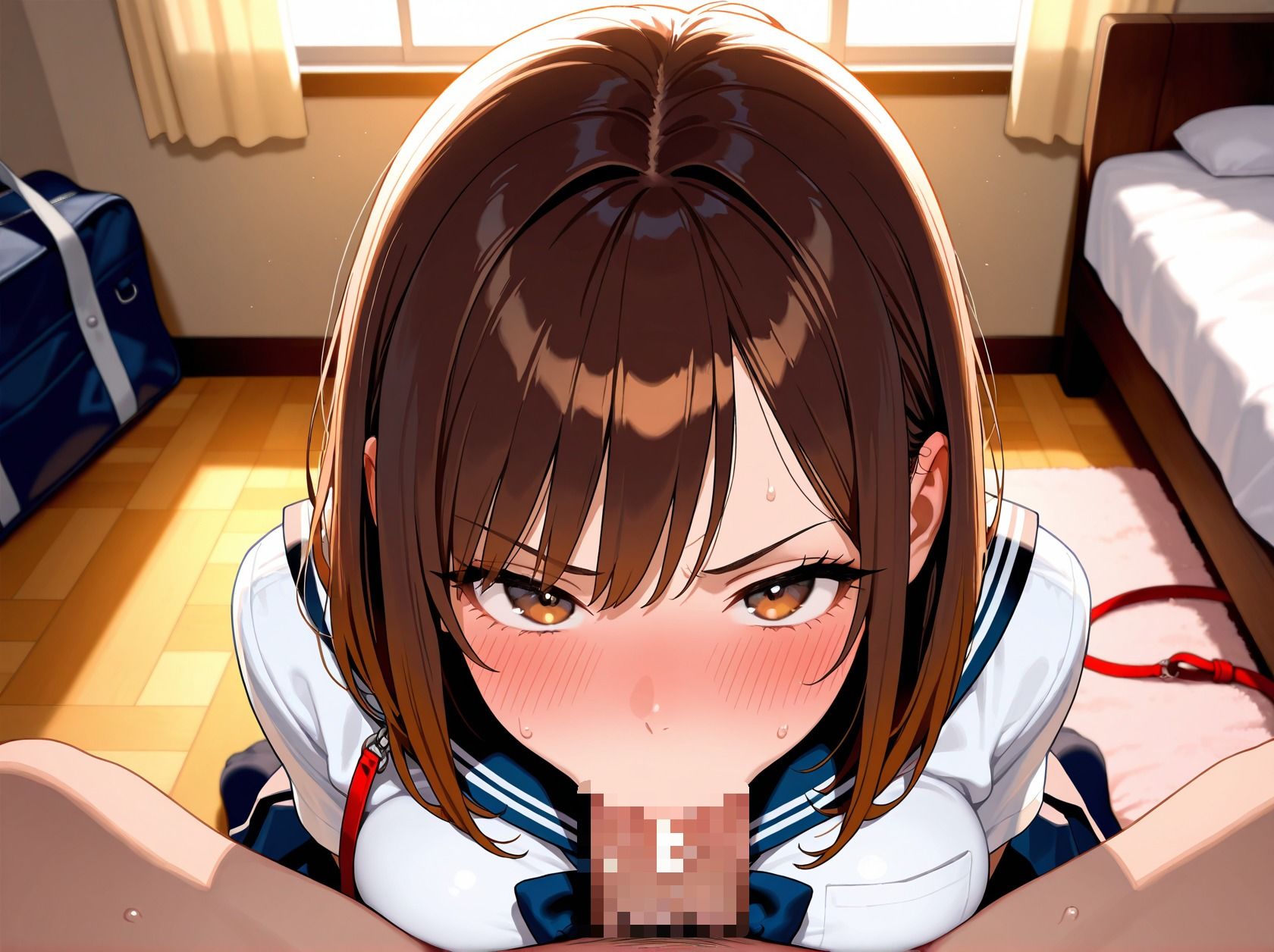 監禁拘束〜爆乳女子校生〜 - サンプル画像 2