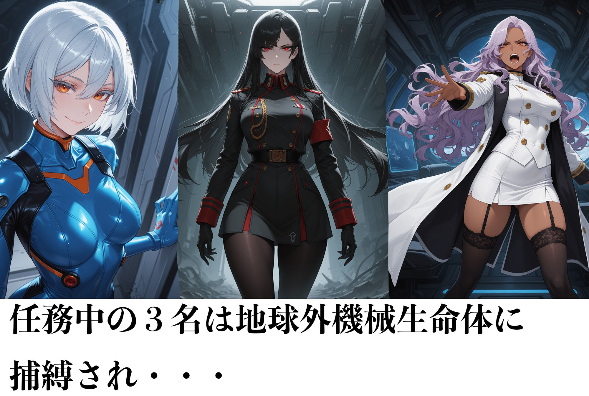 機械姦2〜堕ちた女性司令官〜 - サンプル画像 1