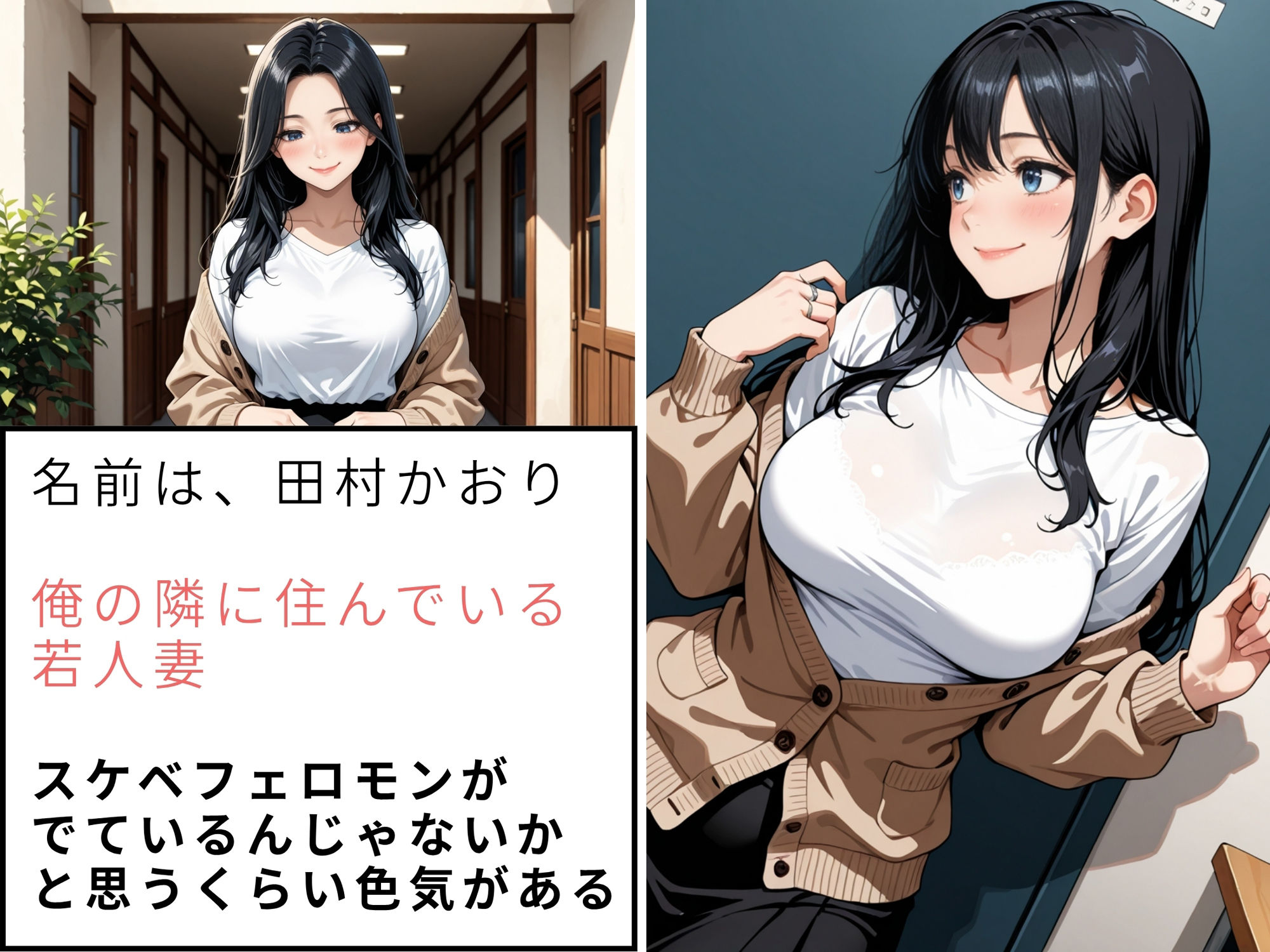 ガテン系の隣人に種付けをされる〜若人妻 田村かおりの場合〜 - サンプル画像 2