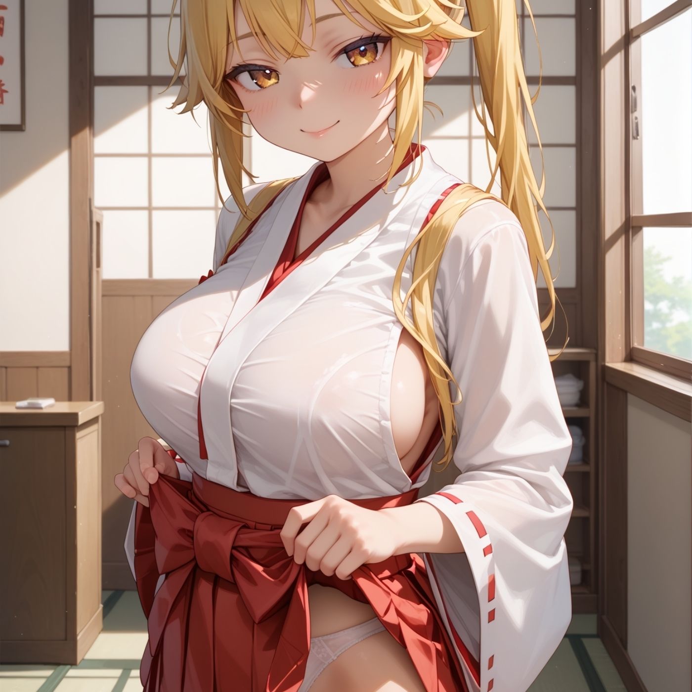 学園性活！ハメを外しまくる文化祭【巫女編3の厳選CG202枚収録】 - サンプル画像 2