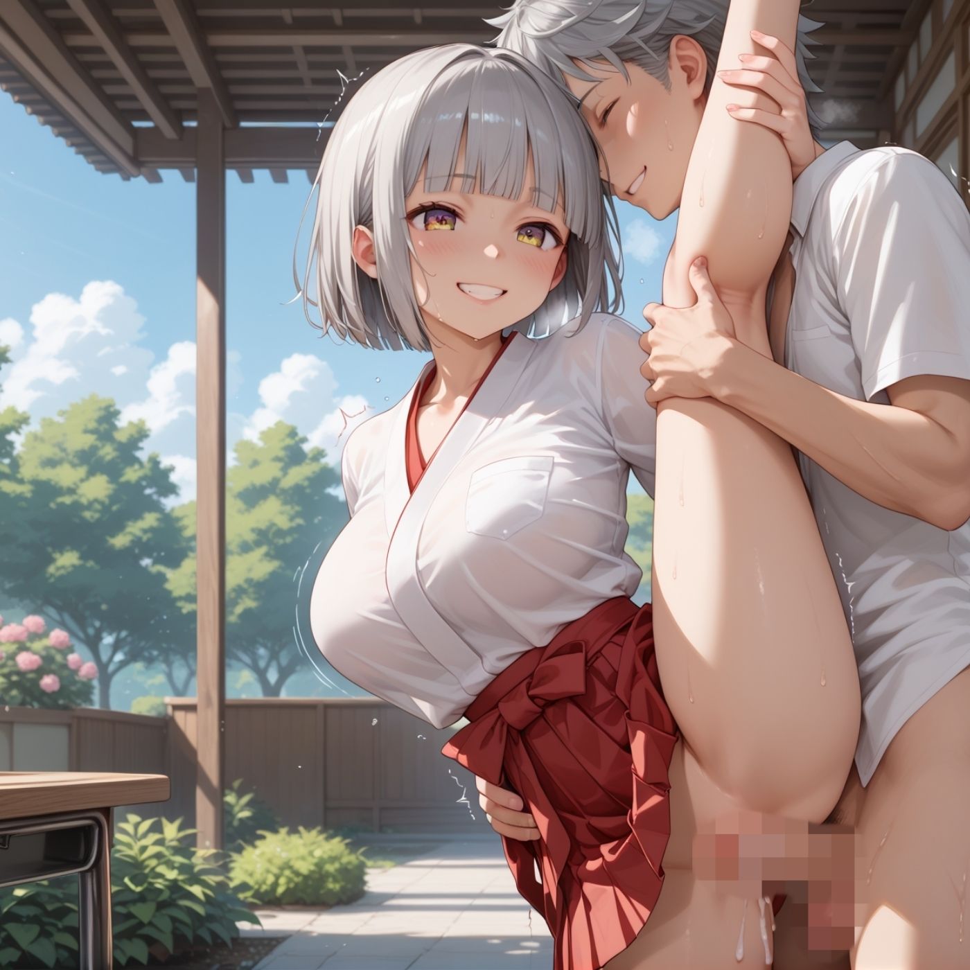 学園性活！ハメを外しまくる文化祭【巫女編3の厳選CG202枚収録】 - サンプル画像 3