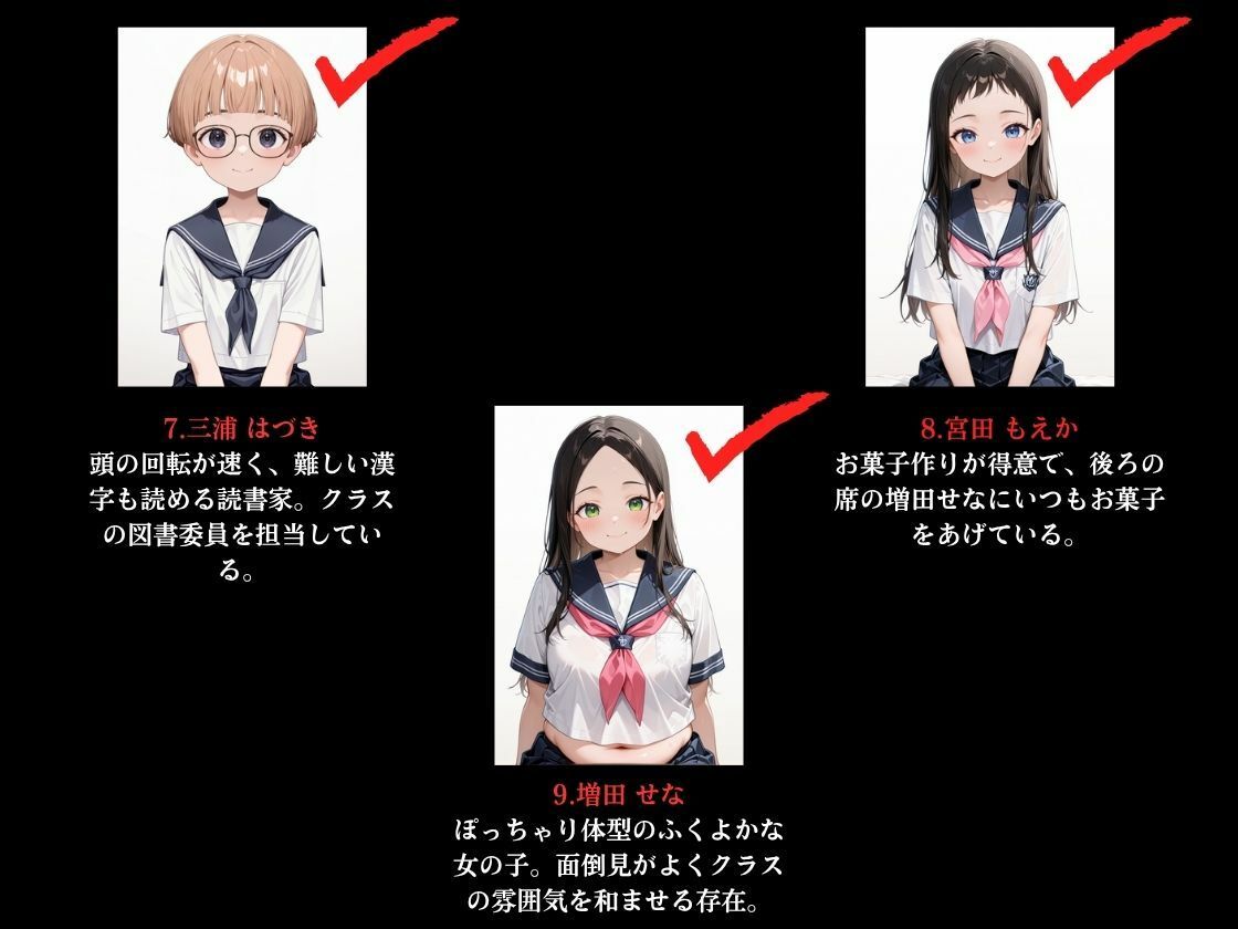 【放課後編】出席番号順に犯●れていく15人の生徒達【1-C組】 - サンプル画像 7