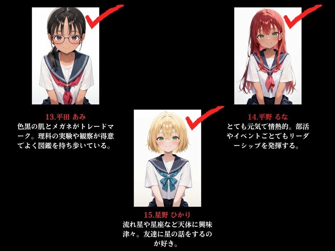 【放課後編】出席番号順に犯●れていく15人の生徒達【1-C組】 - サンプル画像 9