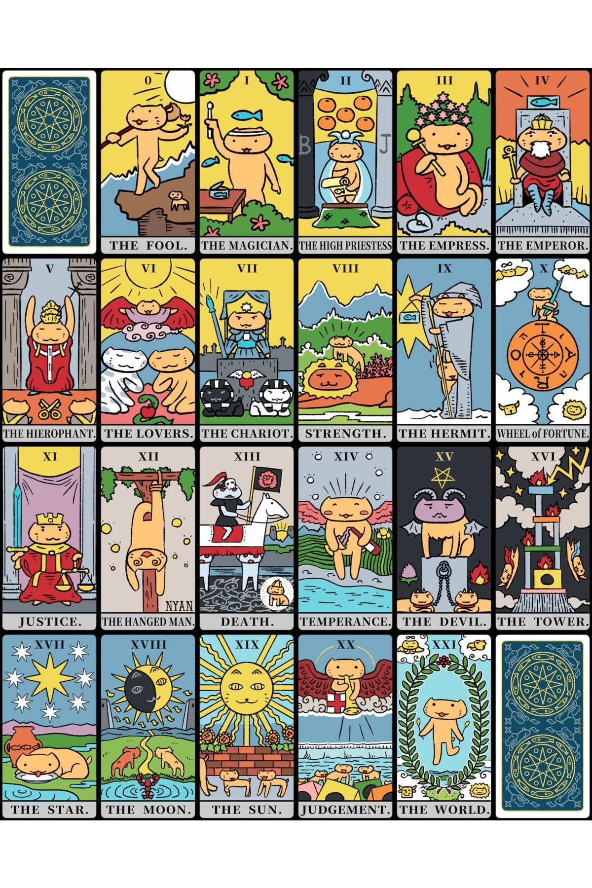 猫タロット本  Cat Tarot Book - サンプル画像 2