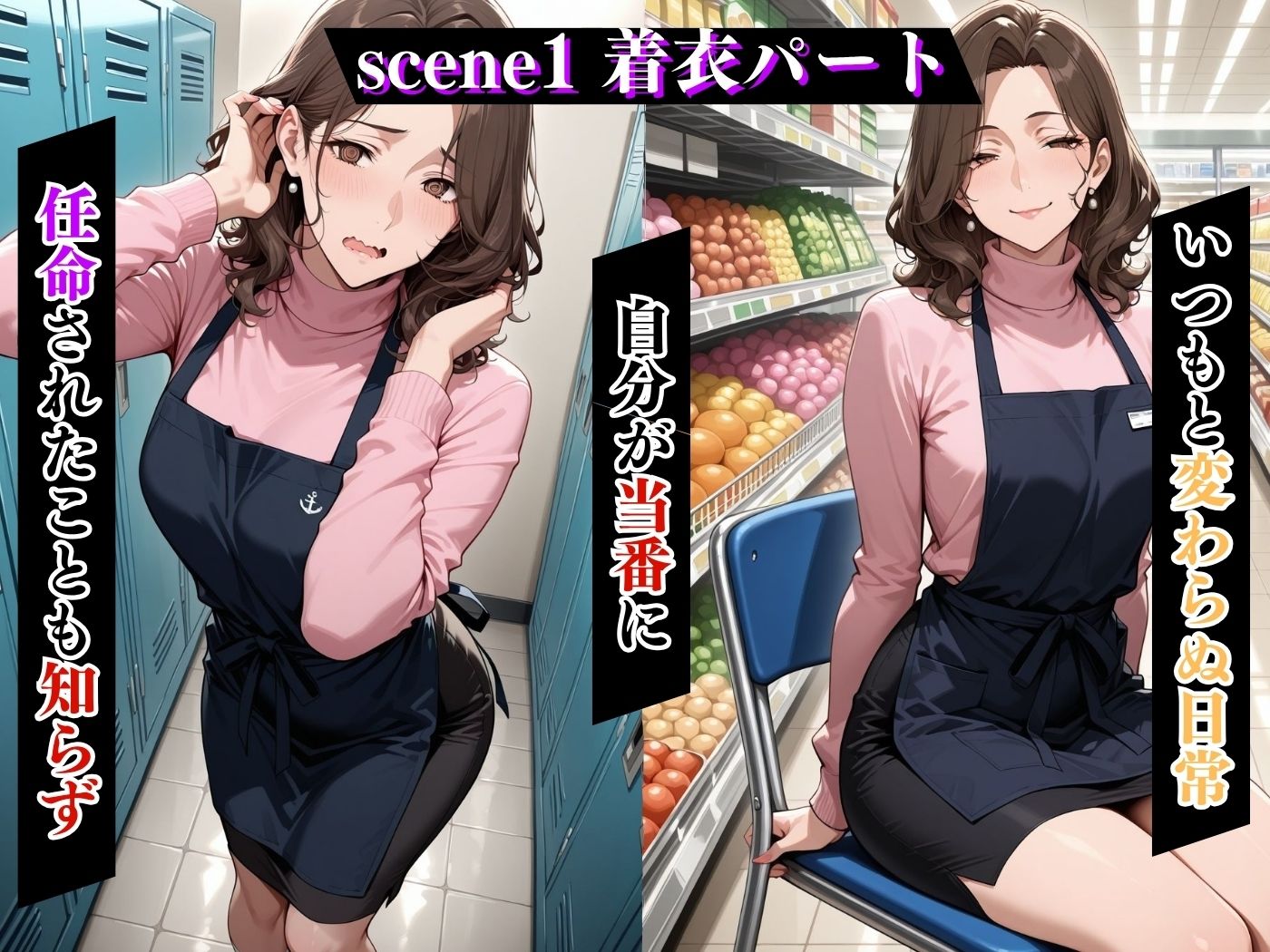 今日の性直担当は君達だ〜人妻主婦×貧乳編〜 - サンプル画像 4