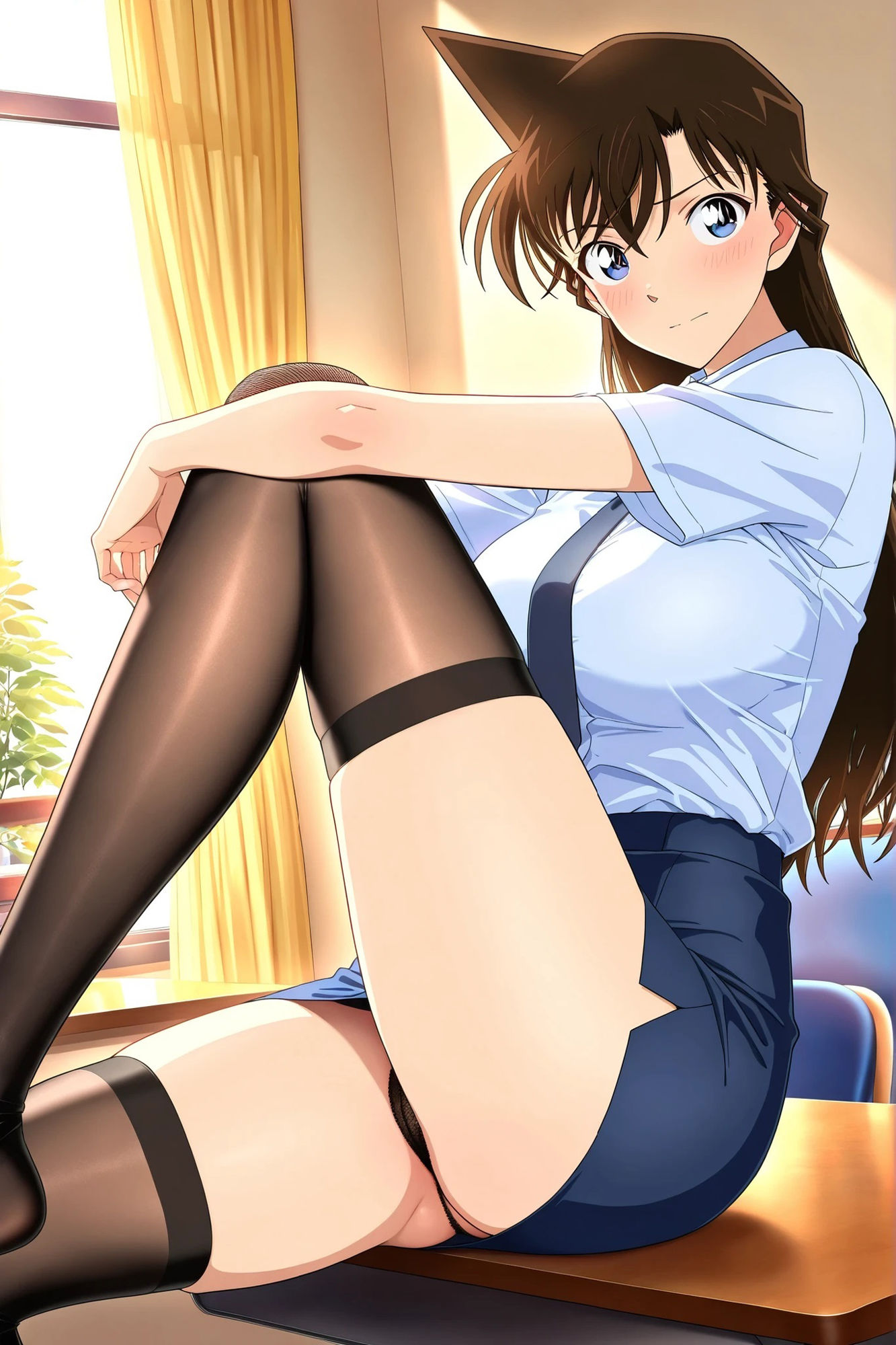 毛〇蘭  Sっ気があるセクシーOL - サンプル画像 2