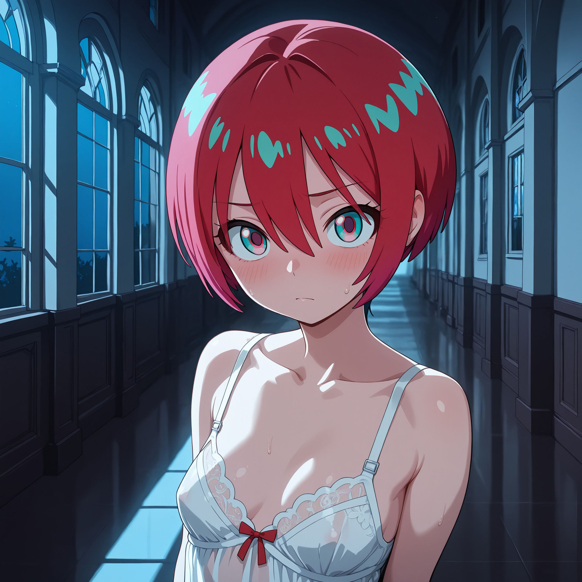 娼館で働くことになったマチュ - サンプル画像 1