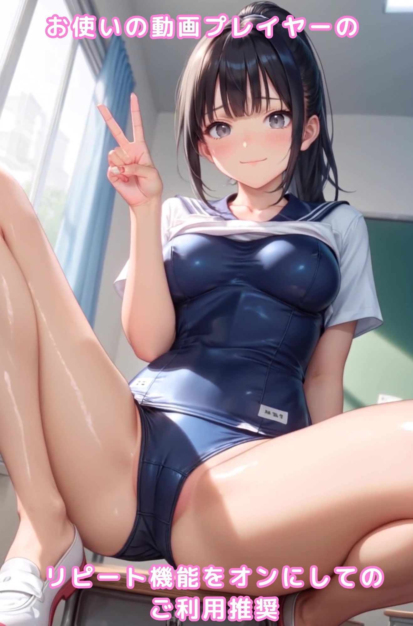 グラビア動画 JKアイドル 生田えりさ - サンプル画像 2