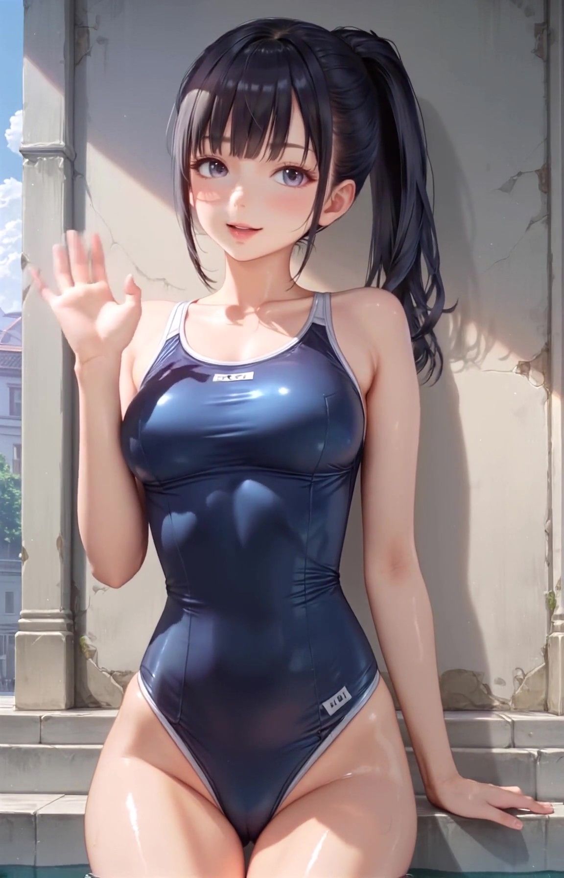 グラビア動画 JKアイドル 生田えりさ - サンプル画像 10