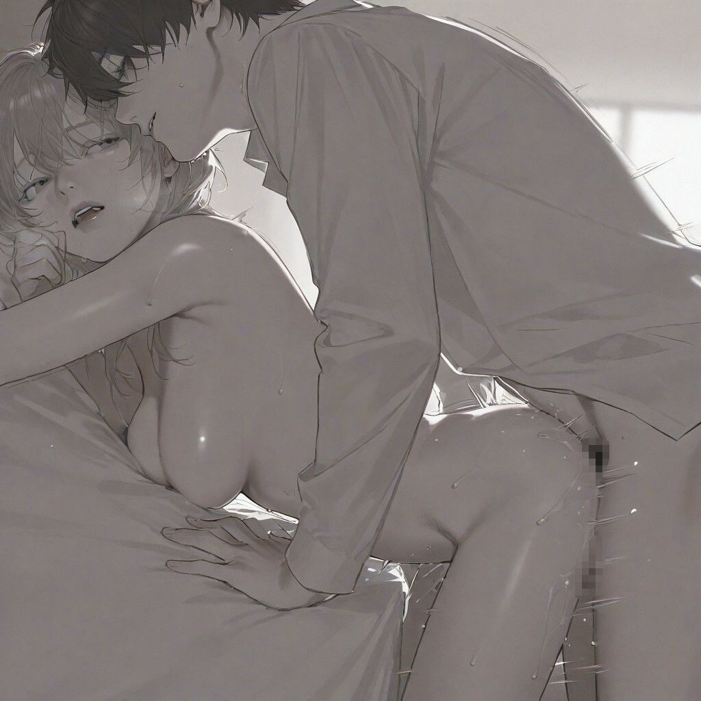 交尾中のメス猫 - サンプル画像 2