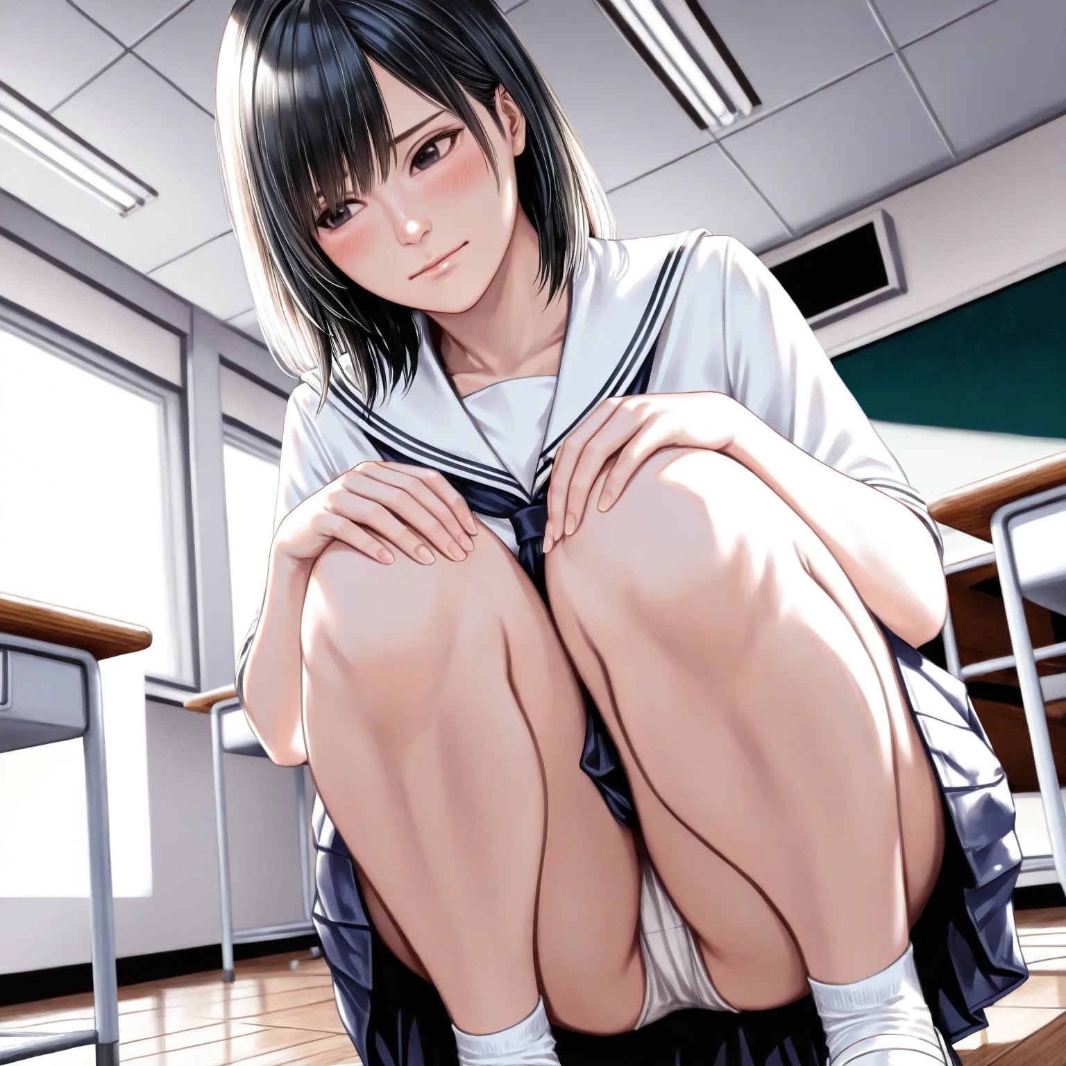 M字開脚さつえいかい（326枚） - サンプル画像 4