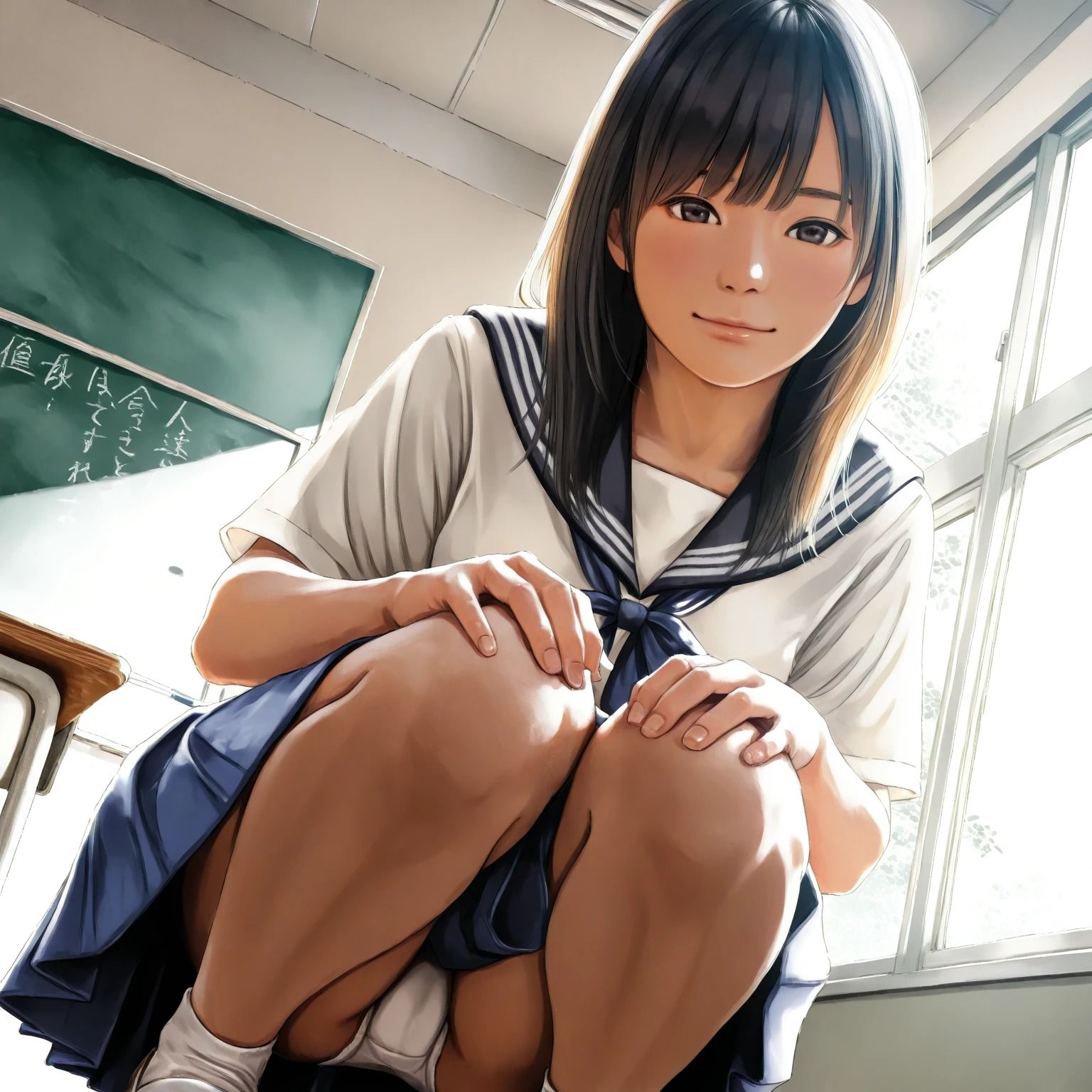 M字開脚さつえいかい（326枚） - サンプル画像 7