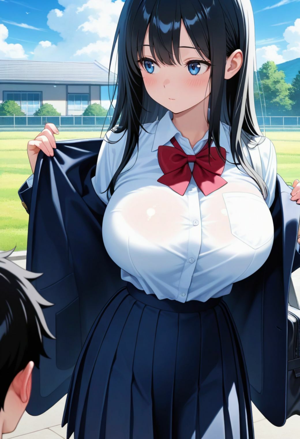 清楚系女子校生はクラスの性処理係 - サンプル画像 1