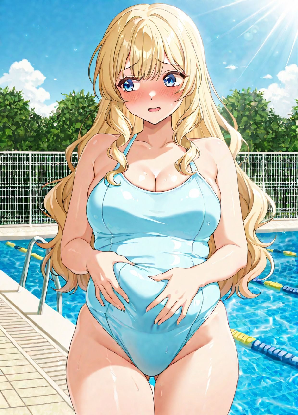 ぽっちゃり女子のグラビア1 - サンプル画像 3