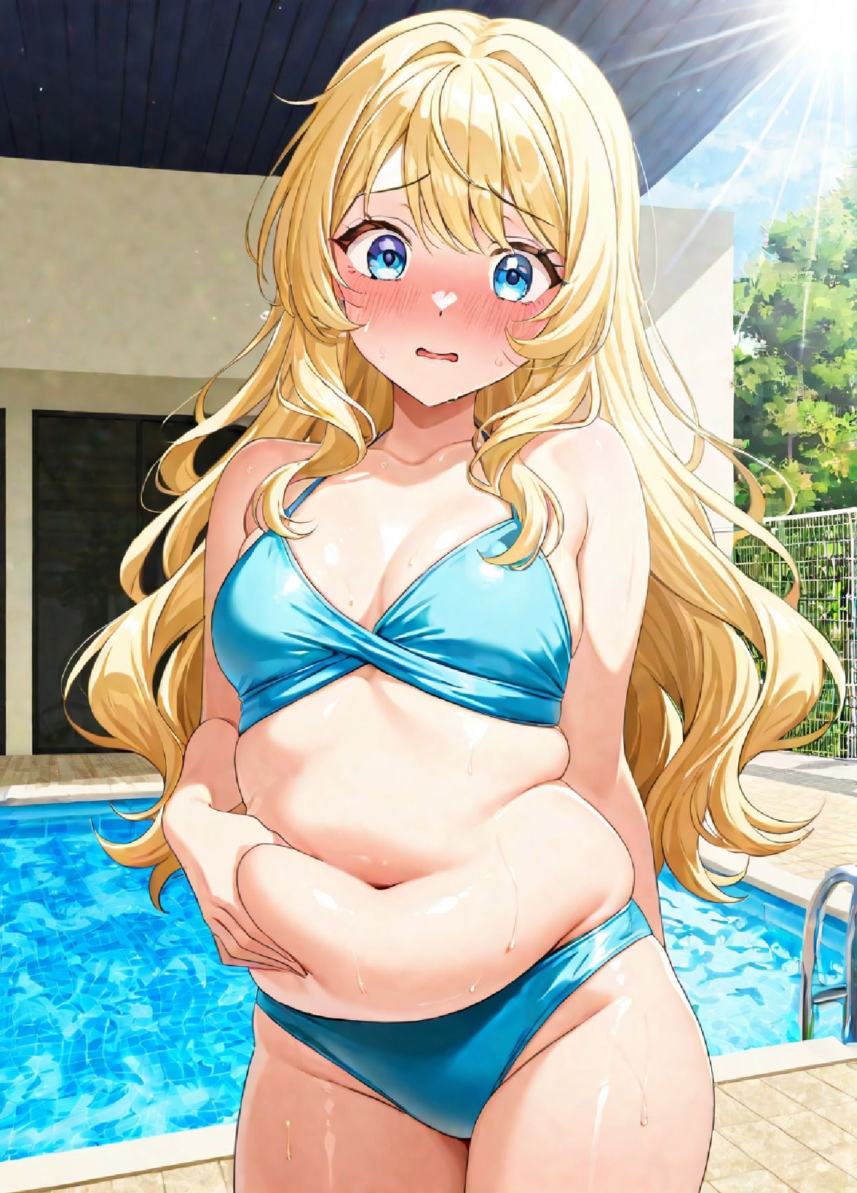 ぽっちゃり女子のグラビア1 - サンプル画像 4