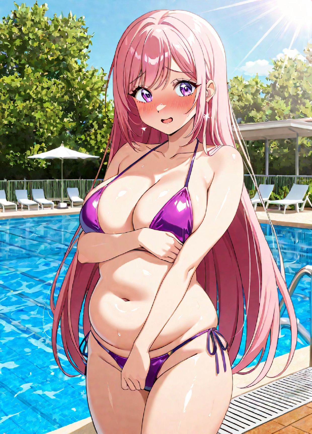 ぽっちゃり女子のグラビア1 - サンプル画像 5