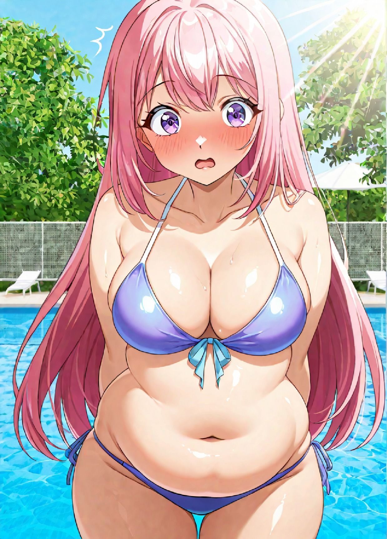 ぽっちゃり女子のグラビア1 - サンプル画像 6