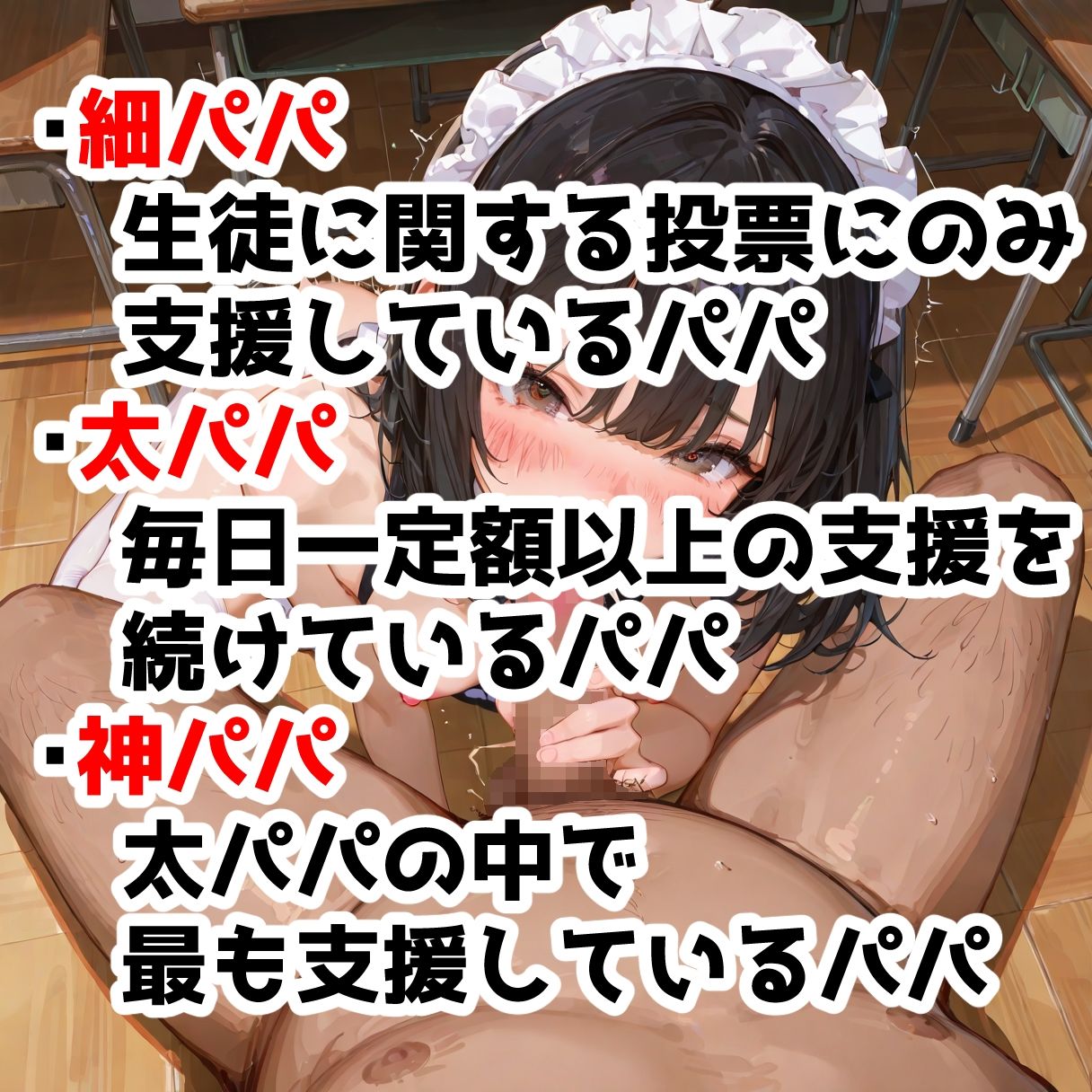 パパ活学園〜莫大な支援金とパパへの見返り〜 - サンプル画像 2