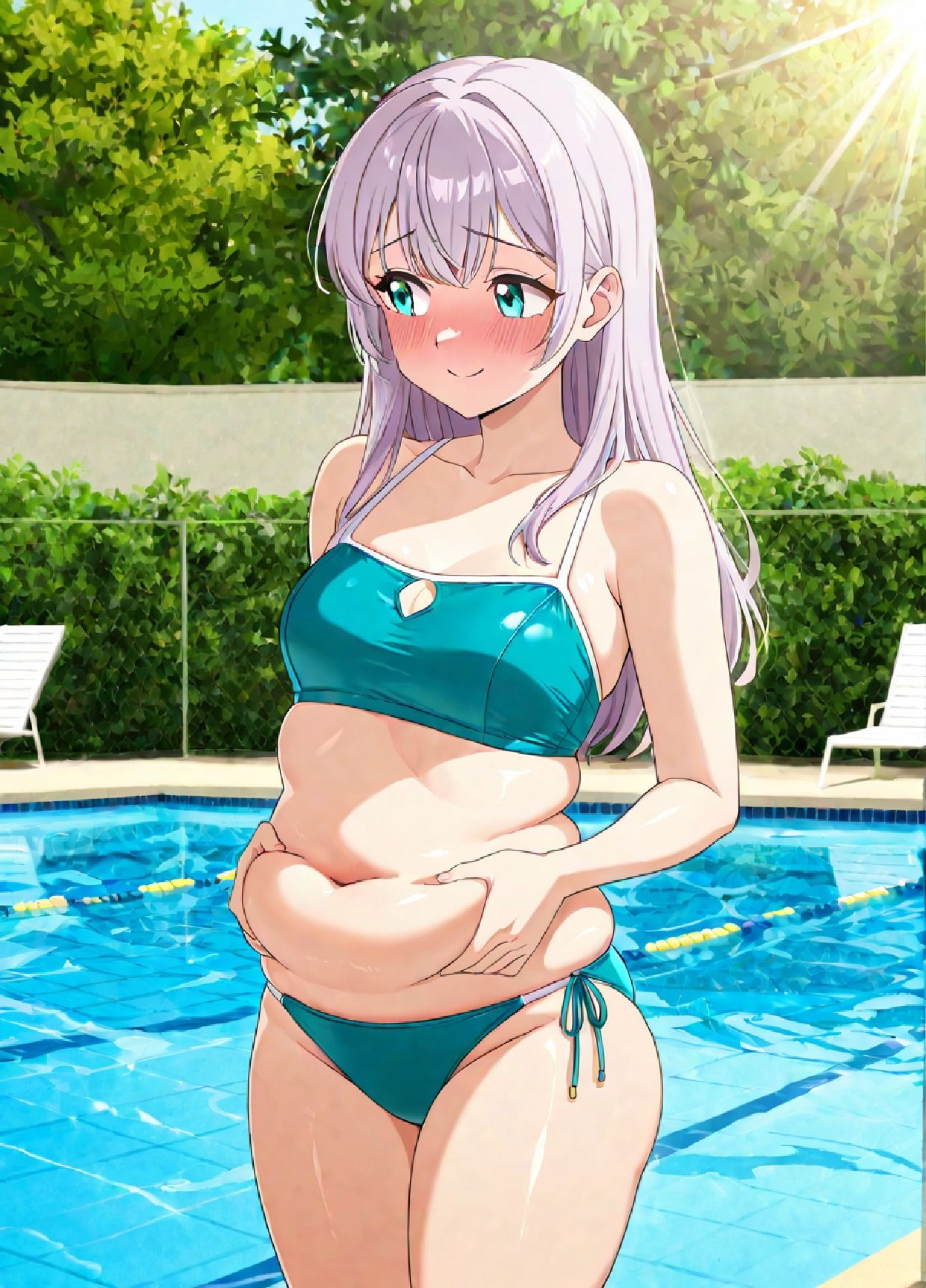 ぽっちゃり女子のグラビア2 - サンプル画像 1