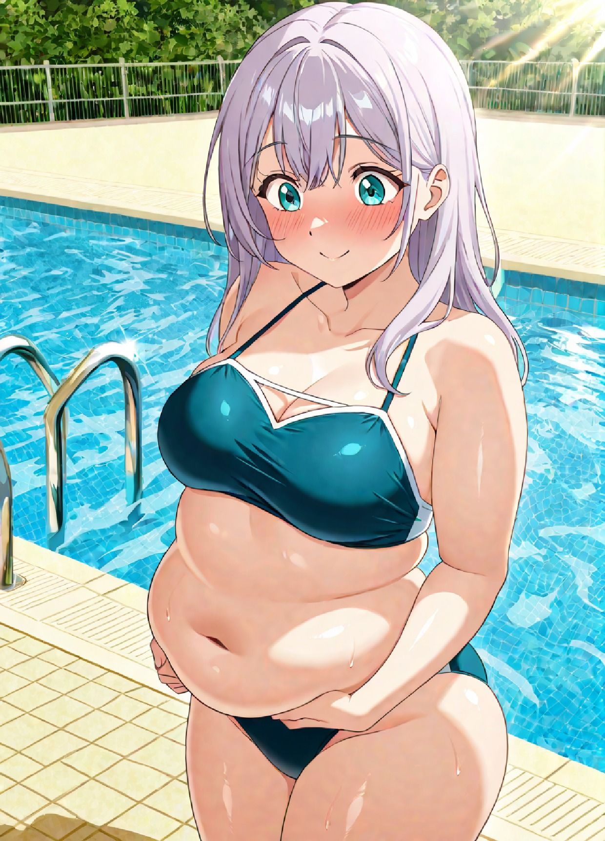 ぽっちゃり女子のグラビア2 - サンプル画像 2