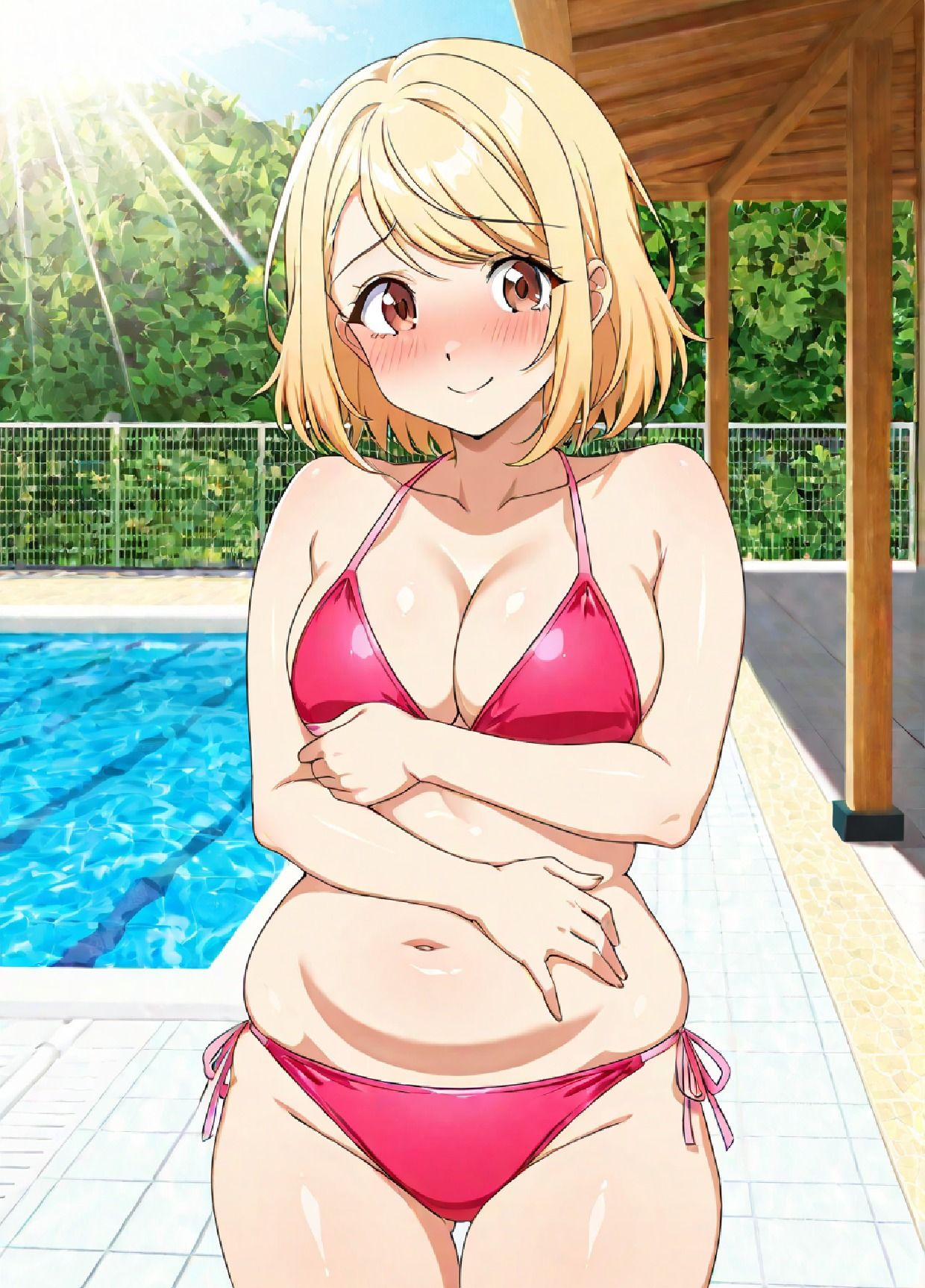 ぽっちゃり女子のグラビア2 - サンプル画像 3