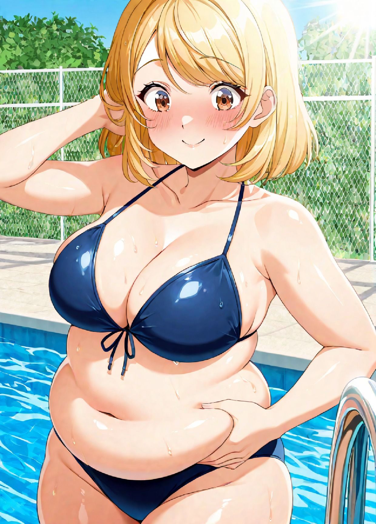 ぽっちゃり女子のグラビア2 - サンプル画像 4