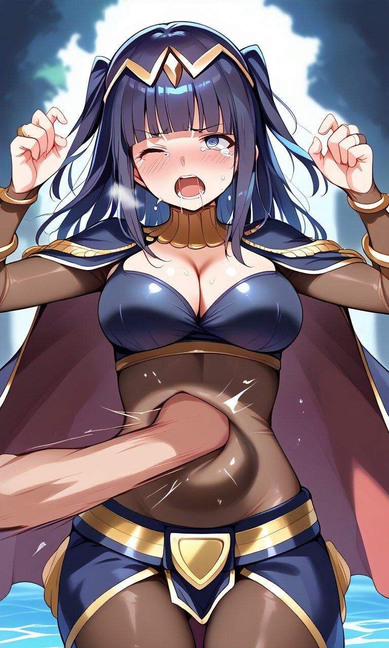 ファイアー〇ムブレム ヒロインズ 腹パン集 - サンプル画像 4