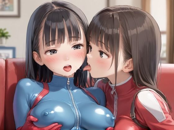 濃厚密着レズビアン - サンプル画像 1