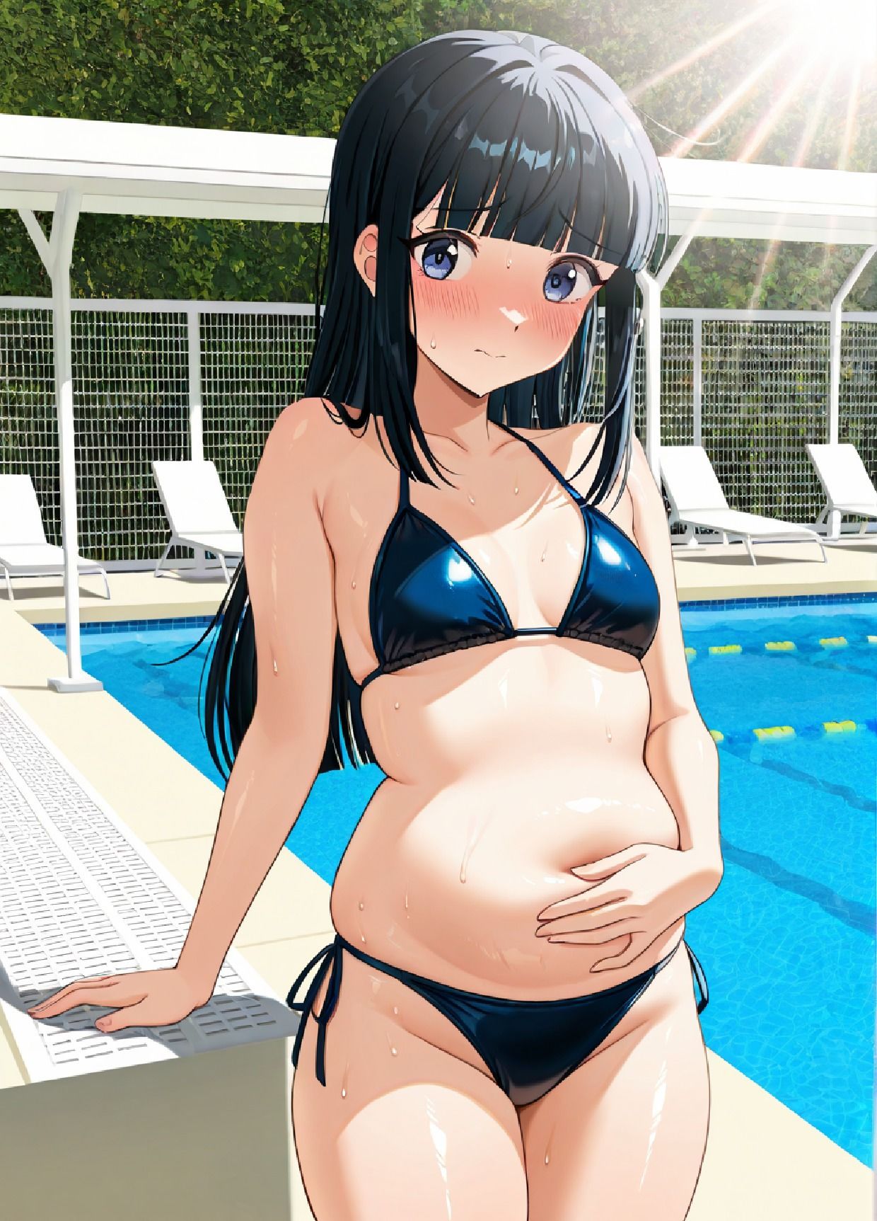 ぽっちゃり女子のグラビア3 - サンプル画像 2