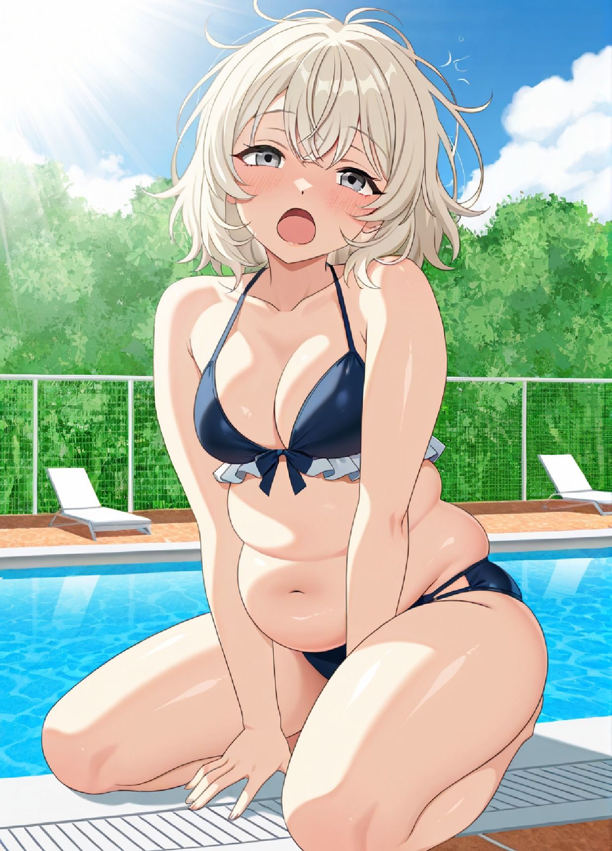 ぽっちゃり女子のグラビア3 - サンプル画像 4