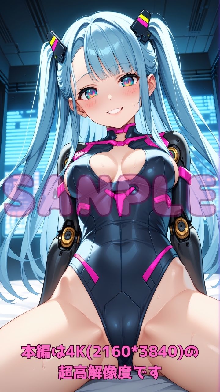 ネオンハーレム〜セクサロイドの搾精パーティー3☆〜 - サンプル画像 2