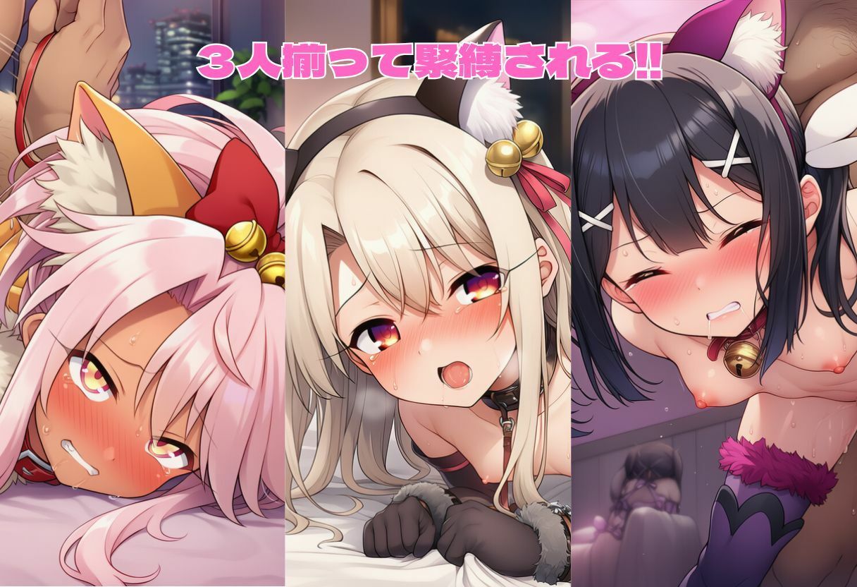 緊縛 プ〇ズマ☆イリヤ編 イリヤ・美遊・クロエ - サンプル画像 2