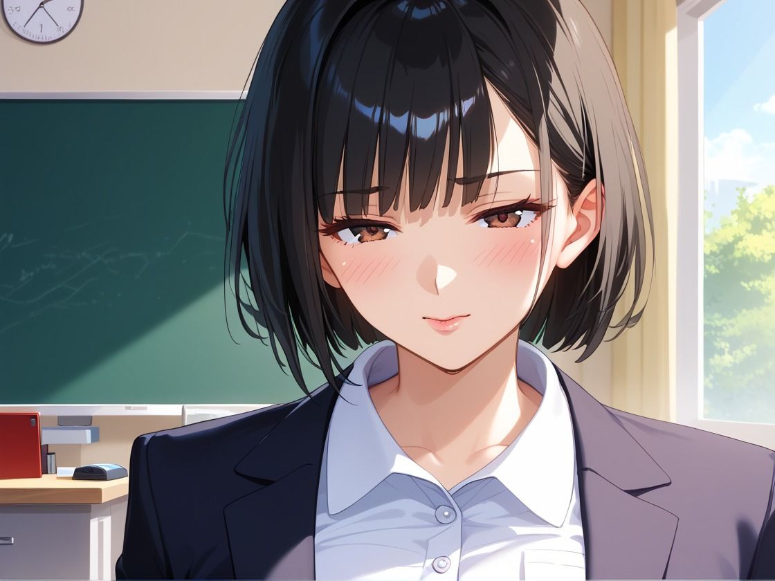 清楚系マネージャーはSEX依存症 - サンプル画像 1