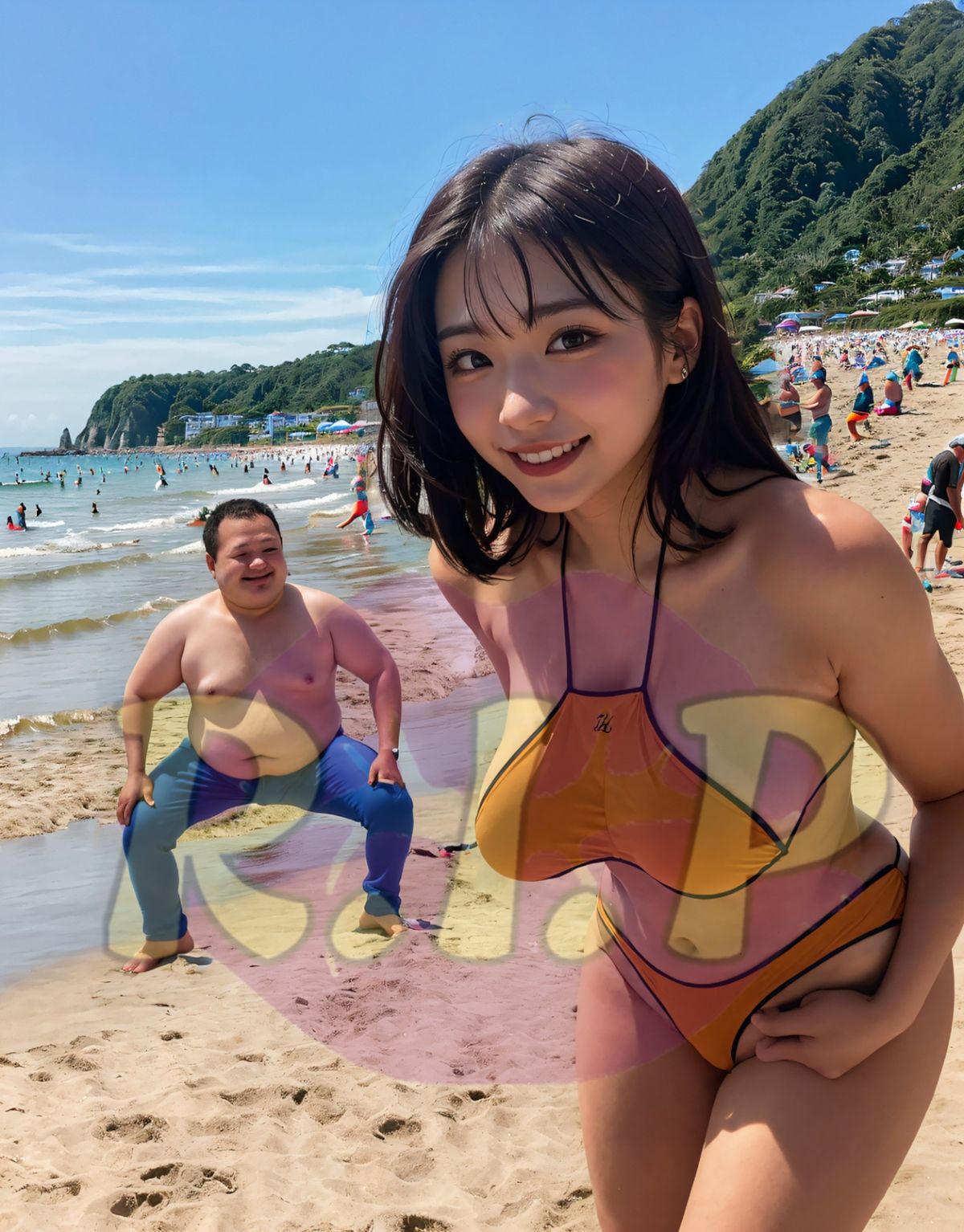 過激水着集 in beach - サンプル画像 7