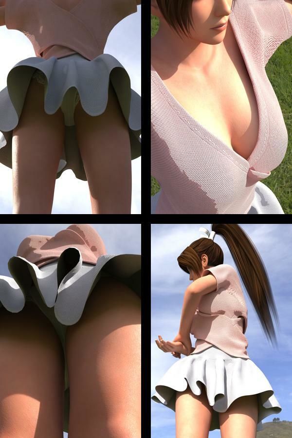 【TD100】元祖セクシー女性格闘家『不知火舞（しらぬいまい）』の写真集SexyNinja-52 - サンプル画像 2