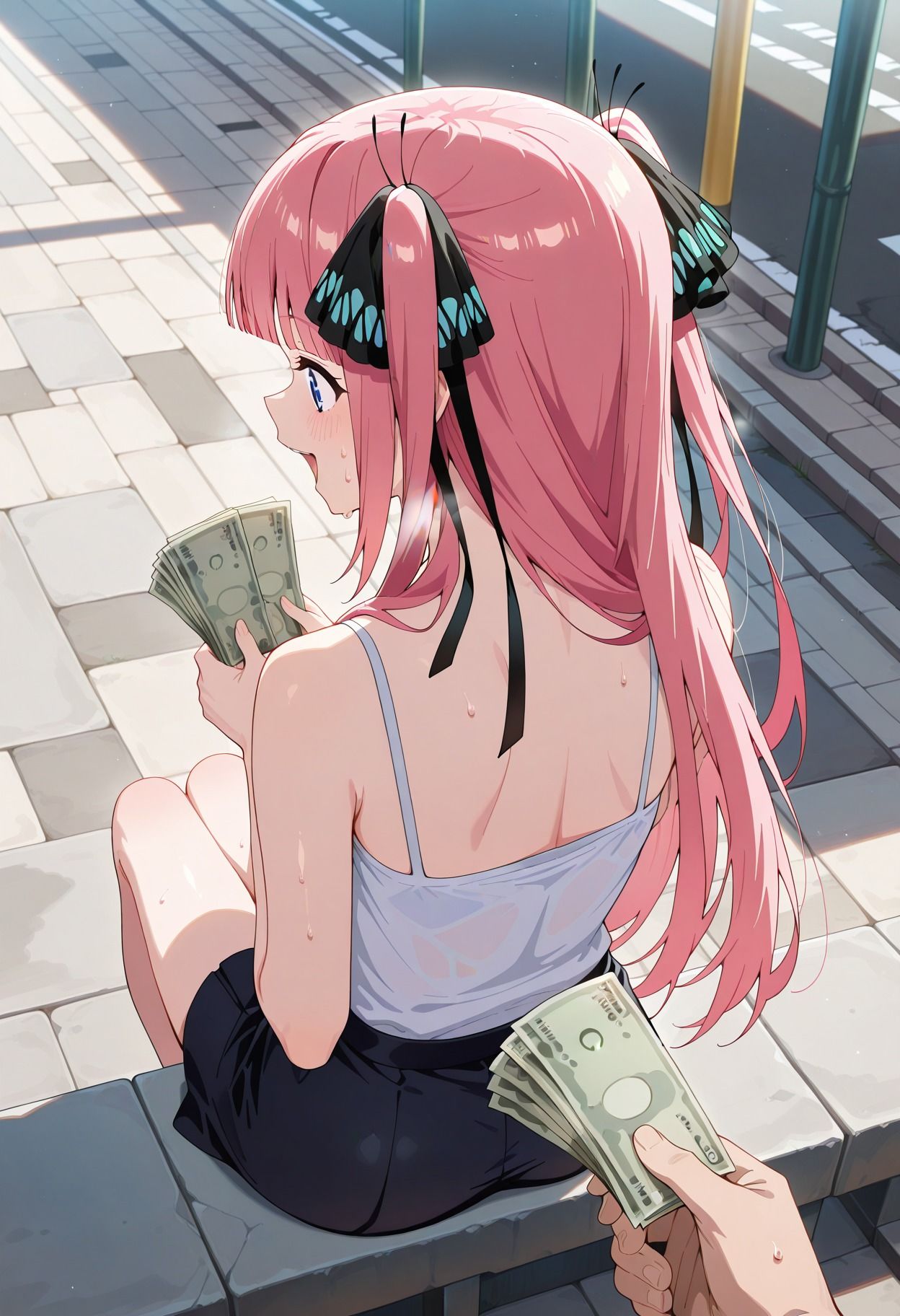 五つ子P活女子中野家の次女のsex集 - サンプル画像 1