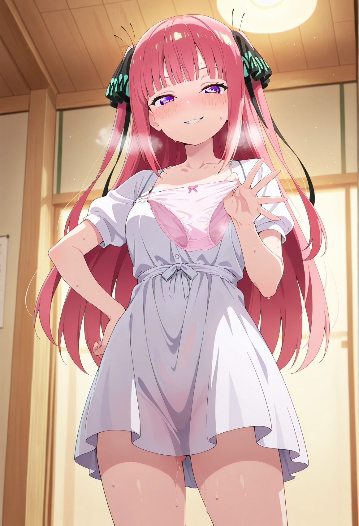 五つ子P活女子中野家の次女のsex集 - サンプル画像 2