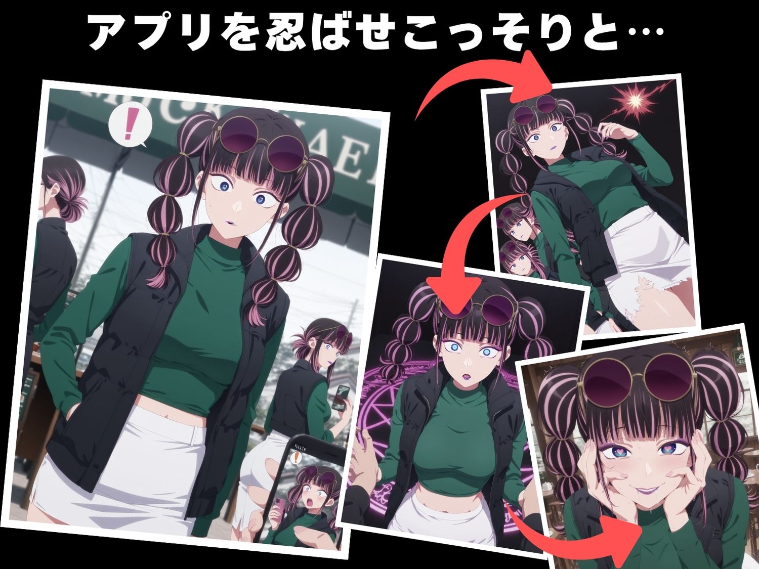 【催●・寝取られ・妊娠】推し●子  アネ●ネ・モネモネ - サンプル画像 2