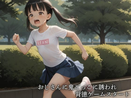 おじさんの鬼ごっこしよう - サンプル画像 1