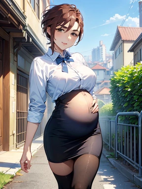 アイドル幸せ妊婦 - サンプル画像 1