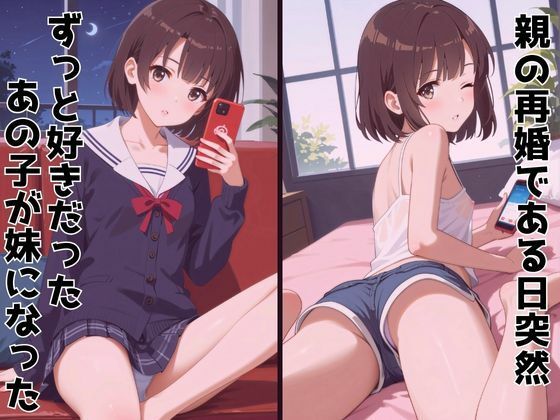 ずっと好きだった同級生が義妹になってイチャイチャHする話  加〇恵 - サンプル画像 1