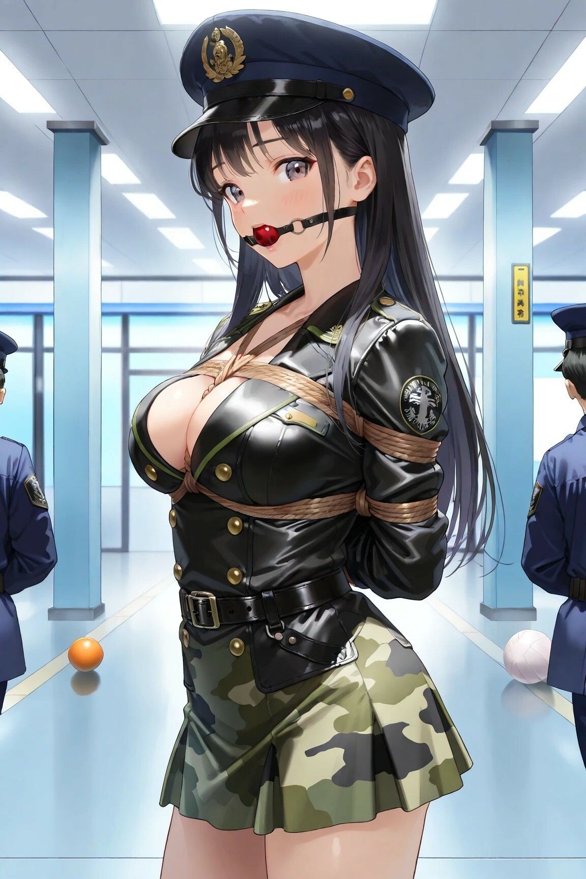 【女兵士緊縛陵●】戦場の女神、捕虜調教と裏切りのW地獄 - サンプル画像 6