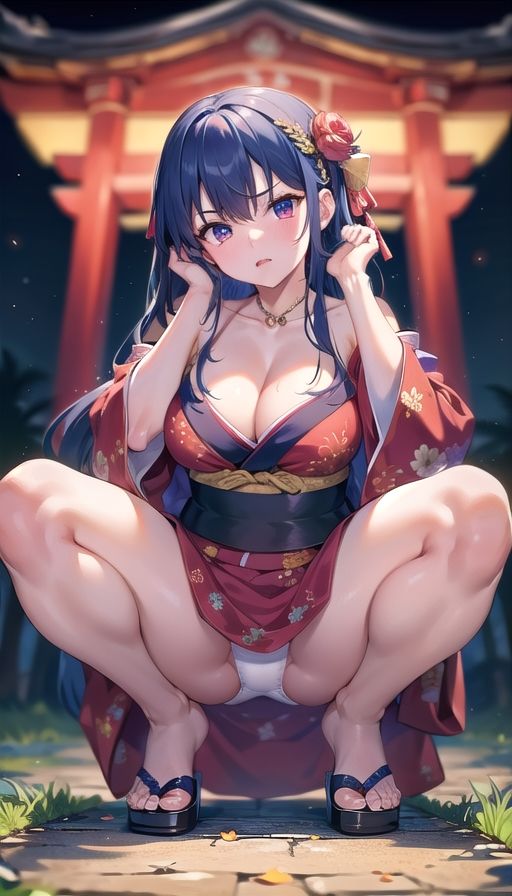 青髪ツンデレ夏祭り - サンプル画像 3